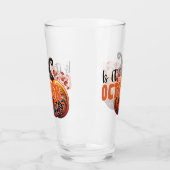 Ist Oktober noch? - Spooky Gothic Pumpkin Glas (Links)