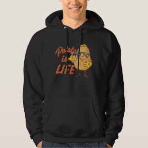 Ist Potato Potato das Leben, wie an später Nacht g Hoodie