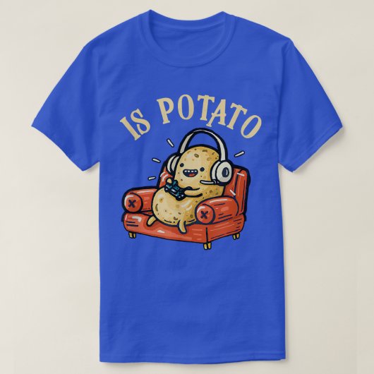 Ist Potato, wie auf spät nachts Fernsehen lustig g T-Shirt (Design vorne)