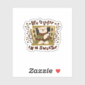 Ist Pullover! Herbst Herbst 2010 Aufkleber (Blatt)