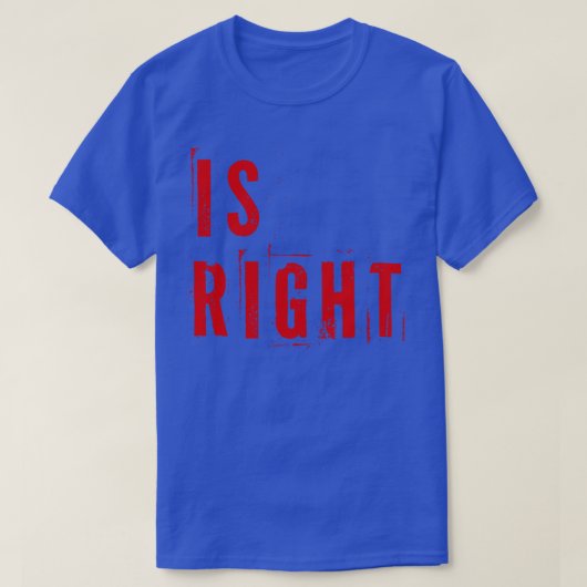 ist richtig 2 T-Shirt (Design vorne)