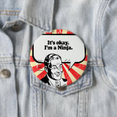 IST SCHON OK, ICH BIN EIN NINJA. BUTTON (Beispiel)