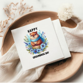 Ist schon überbewertet? Tag der Wasserfarbe zum Ta Serviette