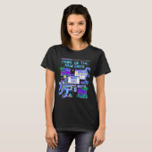 Ist Shirt 2016 Vaporwave Pixel Computer Ästhetik (Vorne ganz)