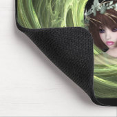 Ist sie ein Traum? Fantasie/Fraktal Mousepad (Ecke)