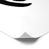 Ist sie kein schönes Plakat? Poster (Ecke)