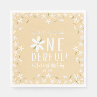 Ist sie nicht eintönig Custom Daisy Boho Napkins Serviette