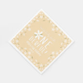 Ist sie nicht eintönig Custom Daisy Boho Napkins Serviette (Ecke)
