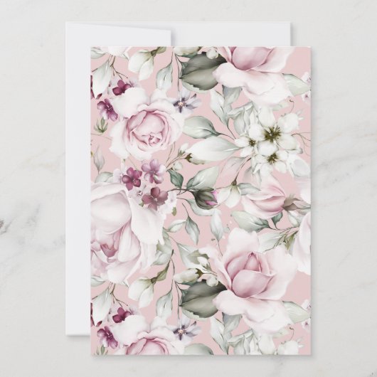 Ist sie nicht liebenswert, ist sie nicht 1. Geburt Einladung (Rückseite)