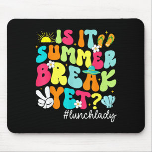 ist Sommerferien Mittagessen Dame letzter Tag Schü Mousepad