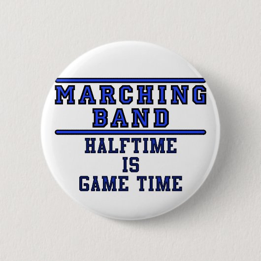 Ist Spiel-Zeit halbzeitlich! Button (Vorderseite)