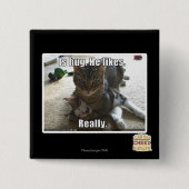 Ist Umarmung. Er mag Button (Vorderseite)