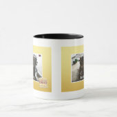 Ist Umarmung. Er mag Tasse (Zentrum)