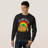 Ist Unitato-is Potato wie auf spät nachts Televis Sweatshirt (Vorne ganz)