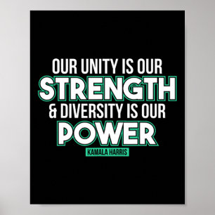 Ist unser Diversity Kraft ist unser Power Kamala H Poster