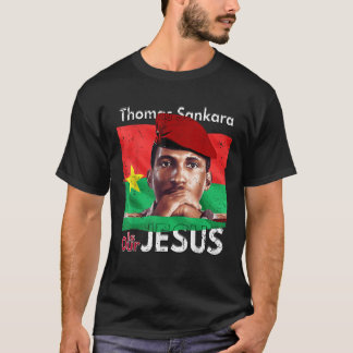 Ist unser Jesus mit weißen Buchstaben T-Shirt