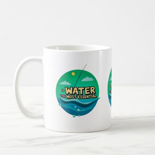 Ist Wasser die wichtigste Ressource Kaffeetasse (Links)