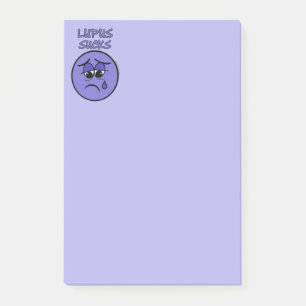 IST ZUM KOTZEN...Lupus Post-it Klebezettel
