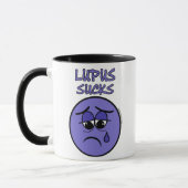 IST ZUM KOTZEN...Lupus Tasse (Links)