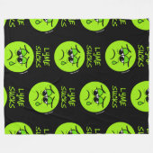 IST ZUM KOTZEN... Lyme Fleecedecke (Vorderseite (Horizontal))
