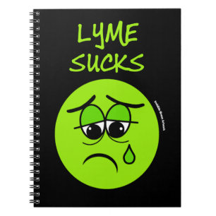 IST ZUM KOTZEN... Lyme Notizblock