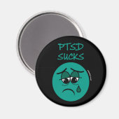 IST ZUM KOTZEN...PTSD MAGNET (Vorderseite/Rückseite)