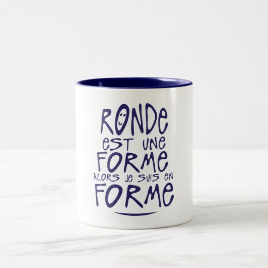 ist zweifarbige tasse (Mittel)