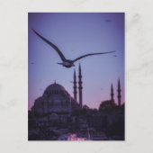Istambul At Sunset. Postkarte (Vorderseite)
