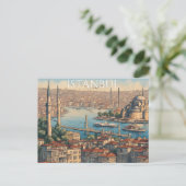 Istanbul (2) postkarte (Stehend Vorderseite)