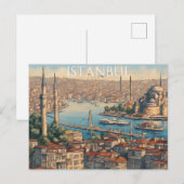 Istanbul (2) postkarte (Vorne/Hinten)