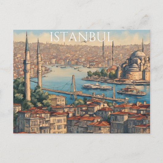Istanbul (2) postkarte (Vorderseite)