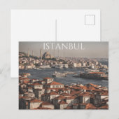 Istanbul (8) postkarte (Vorne/Hinten)
