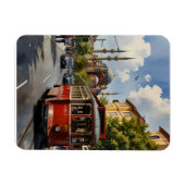 Istanbul Aquarellkunst Magnet (Horizontal)