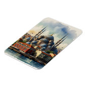 Istanbul Aquarellkunst Magnet (Linke Seite)