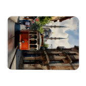Istanbul Aquarellkunst Magnet (Horizontal)