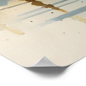 Istanbul Aquarellkunst Poster (Ecke)