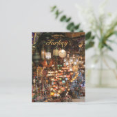 Istanbul Bazaar in der Türkei Postkarte (Stehend Vorderseite)