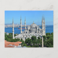 Istanbul Blue Mosque Night Scenery Premium Travel