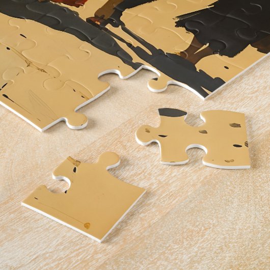 Istanbul Blue Mosque Vintag Puzzle (Seite)