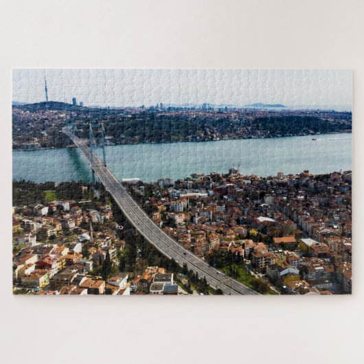Istanbul Bosphorus Bridge Puzzle (Horizontal)