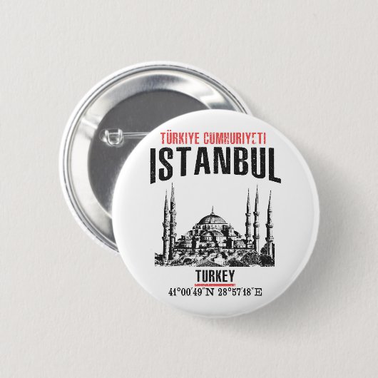 Istanbul Button (Vorne & Hinten)