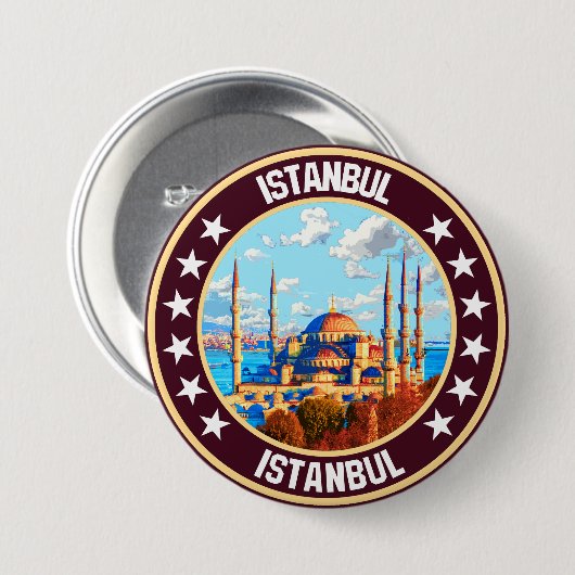 Istanbul Button (Vorne & Hinten)