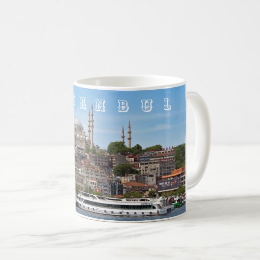 Istanbul. Cityscape. Kaffeetasse (VorderseiteRechts)