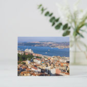 Istanbul Cityscape Postkarte (Stehend Vorderseite)