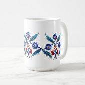 Istanbul, die Türkei - Fliesen-Mosaik Kaffeetasse (VorderseiteRechts)