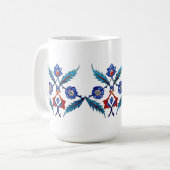 Istanbul, die Türkei - Fliesen-Mosaik Kaffeetasse (Vorderseite Links)