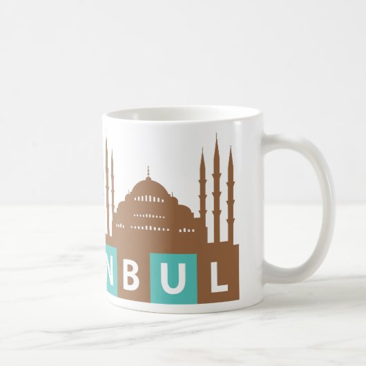 Istanbul, die Türkei Kaffeetasse (Rechts)