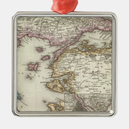 Istanbul, die Türkei Ornament Aus Metall (Vorne)