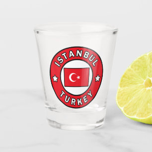 Istanbul die Türkei Schnapsglas