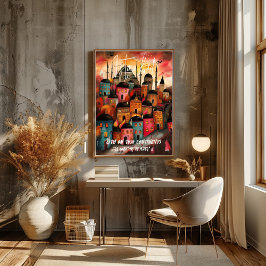 Istanbul: Donde Oriente y Occidente se Encuentran Poster